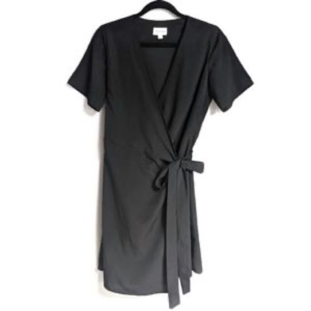 Frank and Oak wrap dress